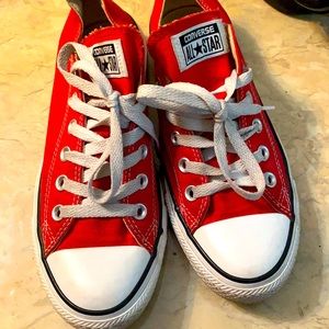 COPY - Red Converse Low top Sneakers